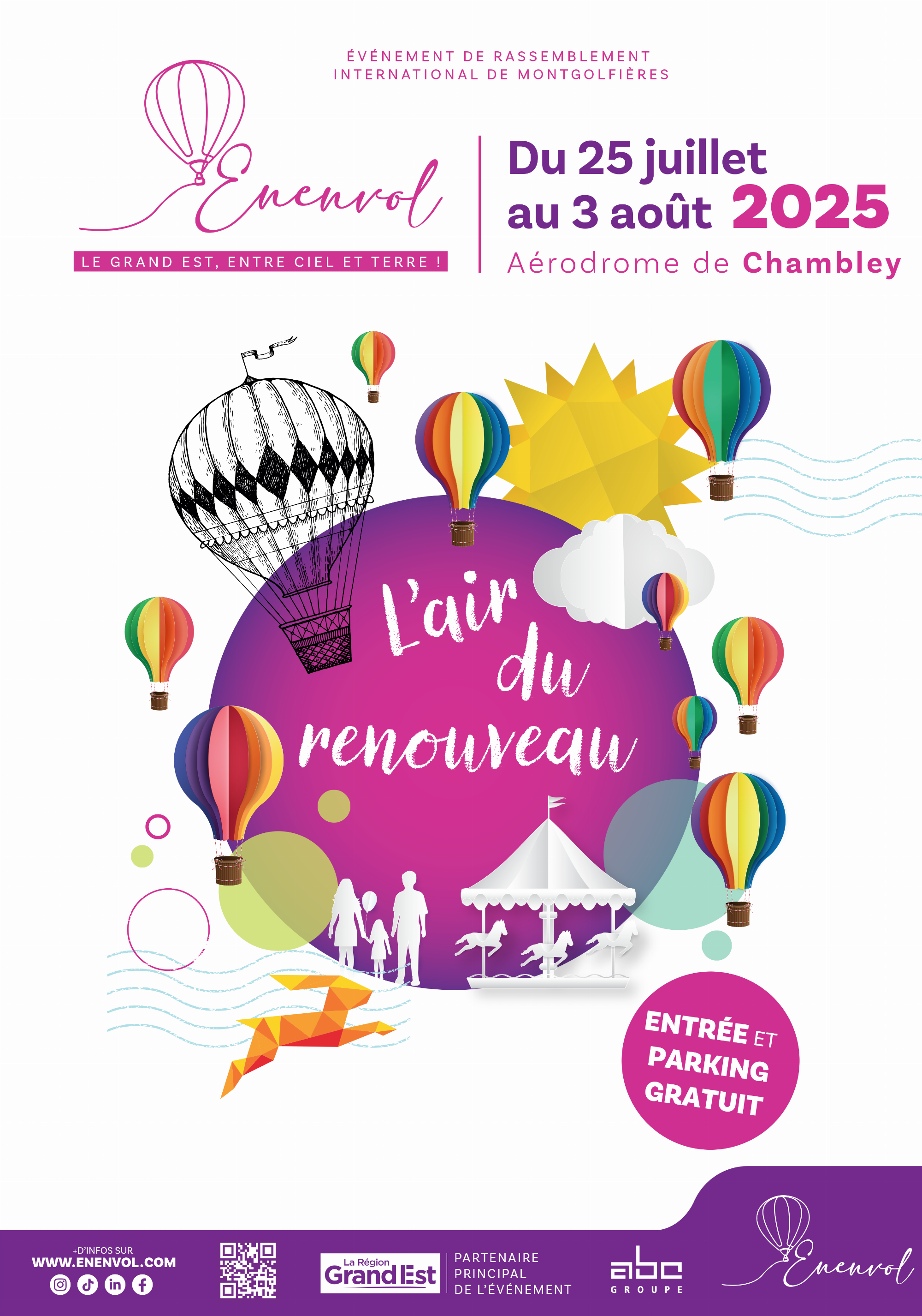 Affiche officielle Enenvol 2025