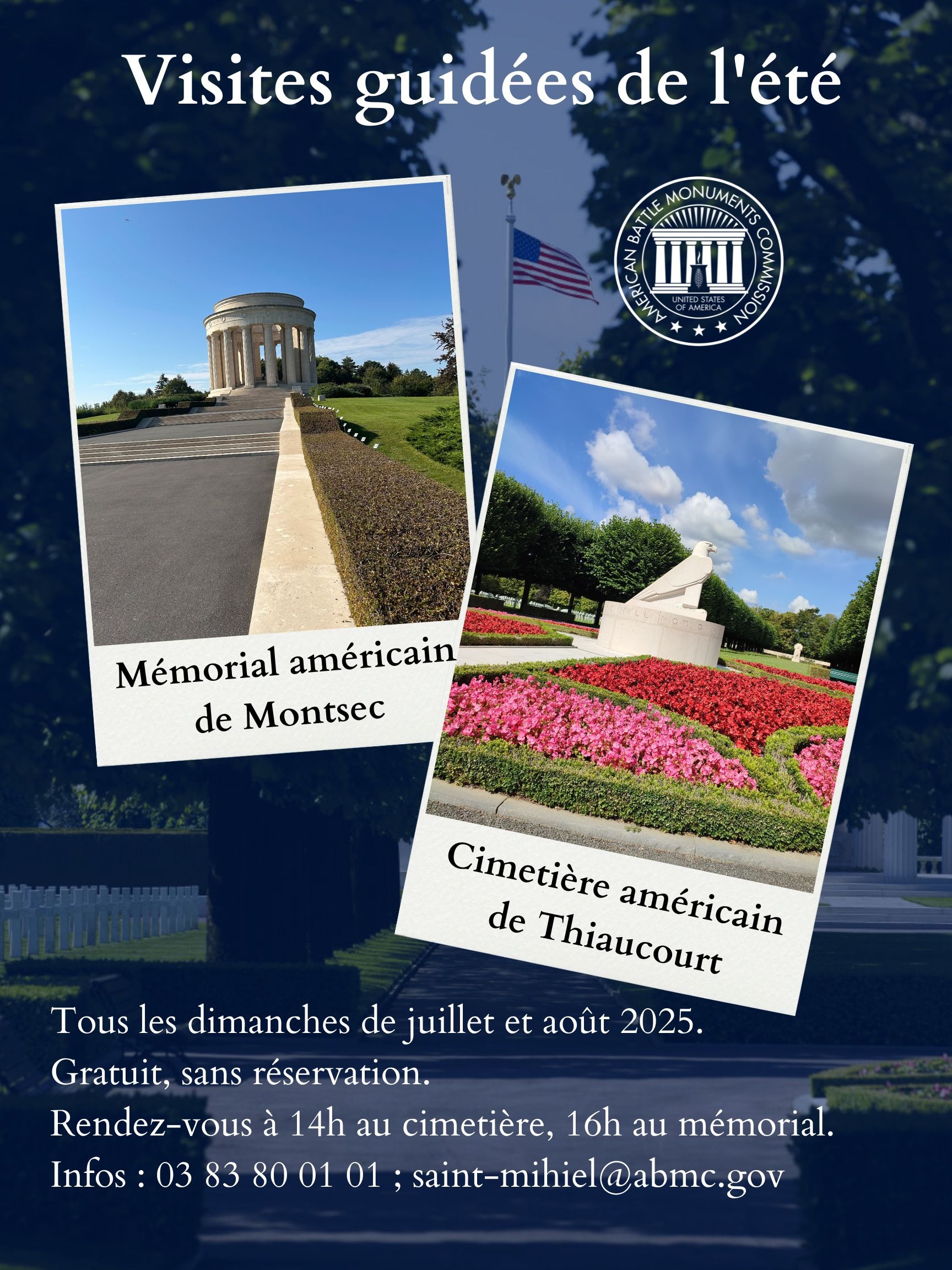 Visites guidées de l'été 2025