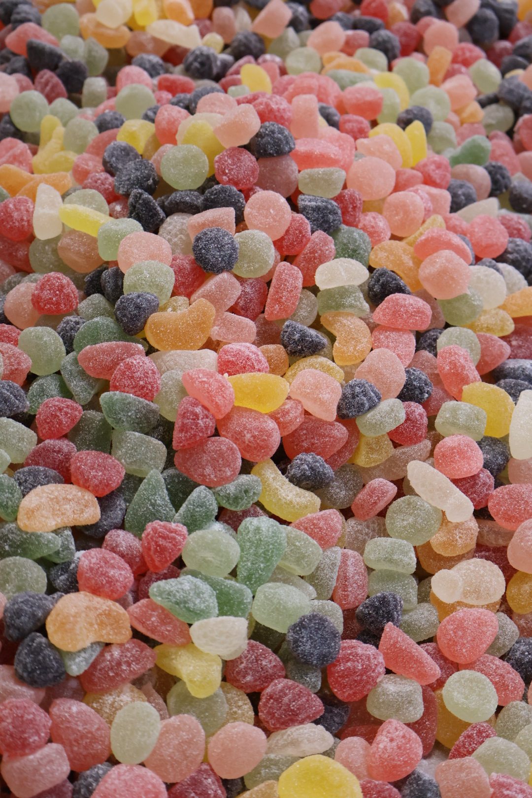 bonbons gélfiés multicolors